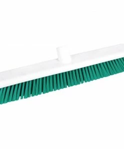 New 😀 Jantex Hygiene Broom Soft Bristle Green 18in 🎉