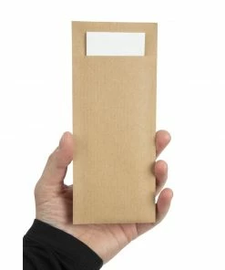 Outlet 🌟 Europochette Brown Cutlery Pouch With White Napkin (Pack Of 500) 😉 7 Outlet 🌟 Europochette Brown Cutlery Pouch With White Napkin (Pack Of 500) 😉 -Cleaning & Janitorial Supplies Shop gk916 new22 4863