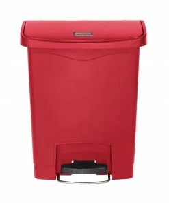 Discount 😀 Rubbermaid Slim Jim Step On Front Pedal Red 30Ltr 🔔 6 Discount 😀 Rubbermaid Slim Jim Step On Front Pedal Red 30Ltr 🔔 -Cleaning & Janitorial Supplies Shop gl020 rubbermaid bin 1