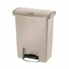 Brand new ⭐ Rubbermaid Slim Jim Step On Front Pedal Beige 30Ltr 🔔