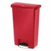 Top 10 🎉 Rubbermaid Slim Jim Step On Front Pedal Red 50Ltr 🎁