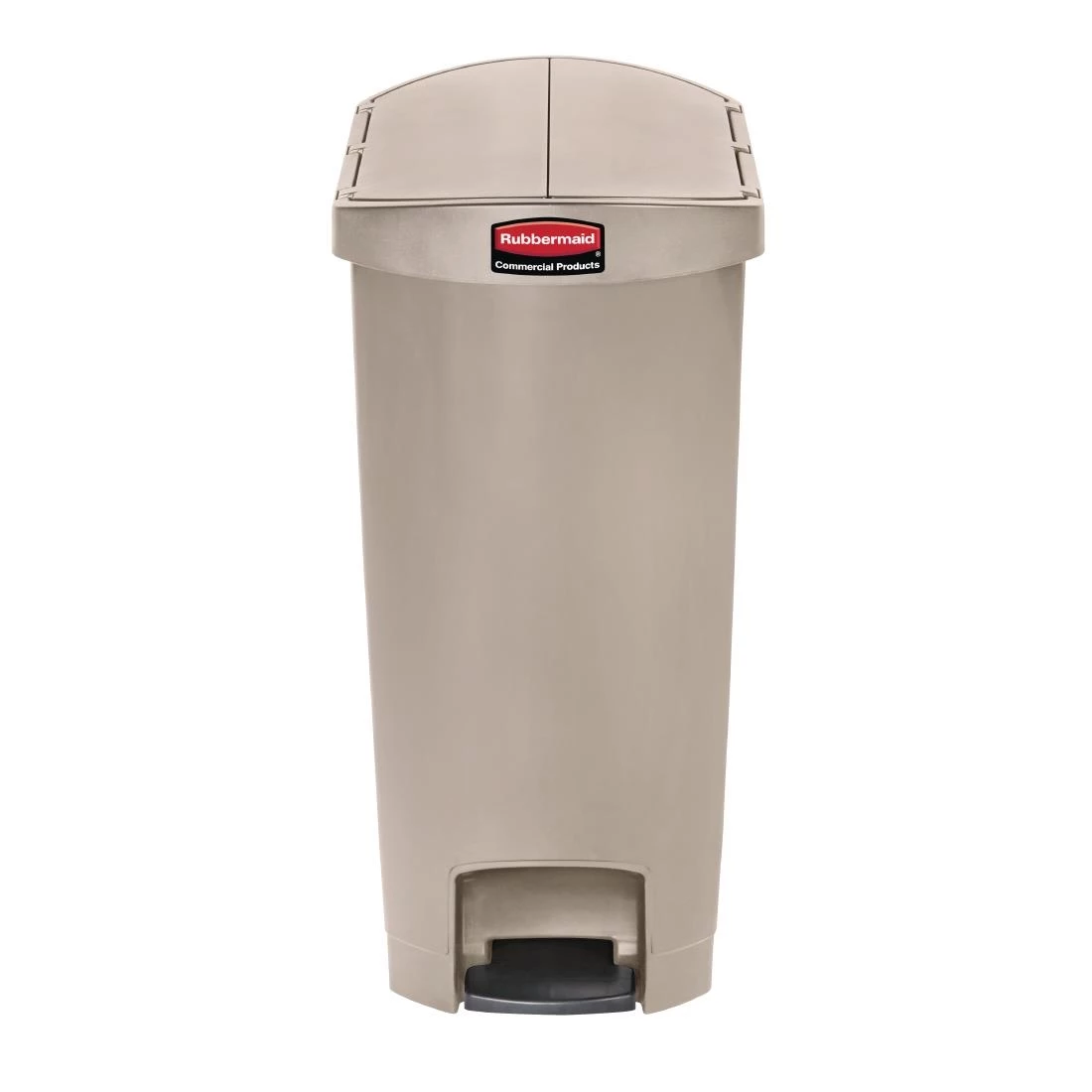 Cheap ✔️ Rubbermaid Slim Jim End Step On Pedal Bin Beige 50Ltr ⭐ 2 Cheap ✔️ Rubbermaid Slim Jim End Step On Pedal Bin Beige 50Ltr ⭐ - Image 2