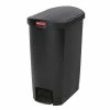 Top 10 😉 Rubbermaid Slim Jim End Step On Pedal Bin Black 50Ltr ⭐