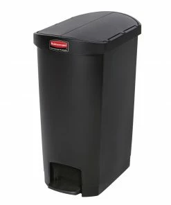 Top 10 ๐ Rubbermaid Slim Jim End Step On Pedal Bin Black 50Ltr โญ