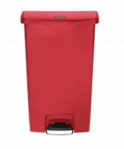 Best reviews of 🛒 Rubbermaid Slim Jim Step On Front Pedal Red 68Ltr 👍 -Cleaning & Janitorial Supplies Shop gl032 rubbermaid bin 1