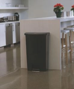 Wholesale 😉 Rubbermaid Slim Jim Step On Front Pedal Black 68Ltr 👏 11 Wholesale 😉 Rubbermaid Slim Jim Step On Front Pedal Black 68Ltr 👏 -Cleaning & Janitorial Supplies Shop gl034 steponfrontpedalblack683