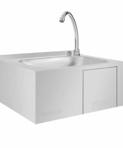 Budget ๐ Vogue Stainless Steel Knee Operated Sink ๐ 11 Budget ๐ Vogue Stainless Steel Knee Operated Sink ๐ -Cleaning & Janitorial Supplies Shop gl280 2