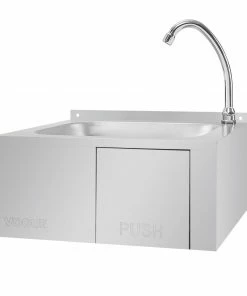 Budget 🎉 Vogue Stainless Steel Knee Operated Sink 🔔