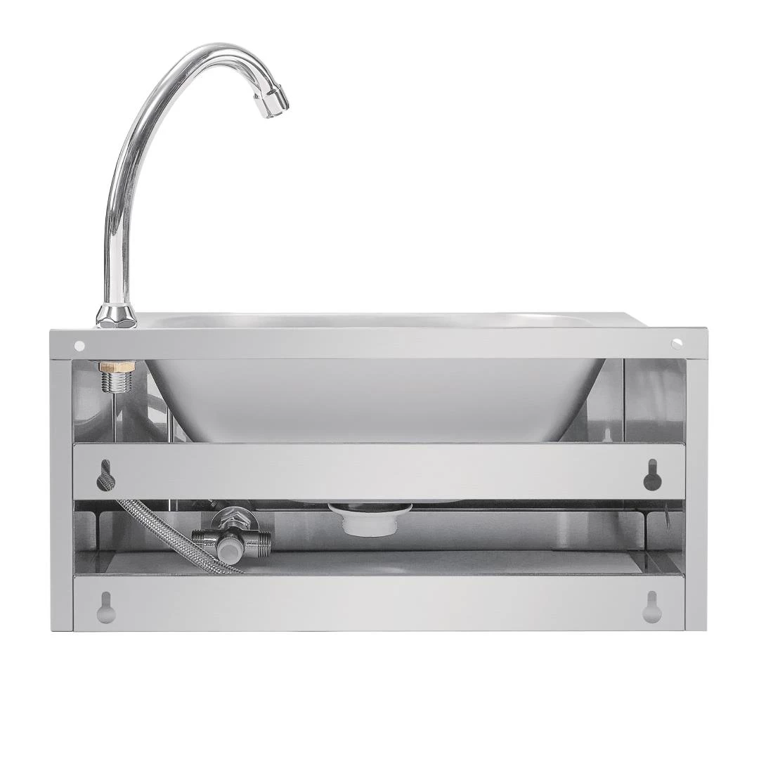Budget ๐ Vogue Stainless Steel Knee Operated Sink ๐ 5 Budget ๐ Vogue Stainless Steel Knee Operated Sink ๐ - Image 5