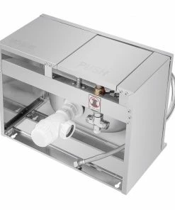 Budget ๐ Vogue Stainless Steel Knee Operated Sink ๐ 15 Budget ๐ Vogue Stainless Steel Knee Operated Sink ๐ -Cleaning & Janitorial Supplies Shop gl280 8