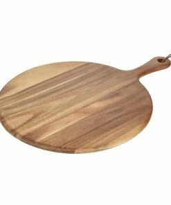 Best deal 🌟 Olympia Acacia Wood Round Pizza Paddle Board 355mm 😉