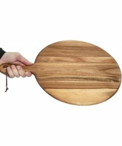 Best deal 🌟 Olympia Acacia Wood Round Pizza Paddle Board 355mm 😉 -Cleaning & Janitorial Supplies Shop gm262 new22 5