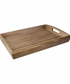 Deals ✔️ Olympia Large Acacia Wood Butler Tray 510mm ✔️