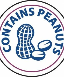 Deals 🧨 Vogue Food Allergen Label Peanuts (Pack Of 1000) 😀