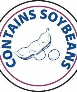 Cheap ⭐ Vogue Food Allergen Label Soybean (Pack Of 1000) 🌟