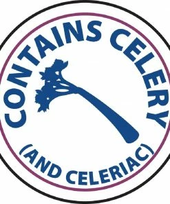 Buy 🎁 Vogue Food Allergen Label Celery And Celeriac (Pack Of 1000) 🎉