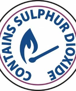 Promo 🌟 Vogue Food Allergen Label Sulphur Dioxide (Pack Of 1000) 🔔