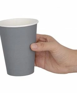 Hot Sale 🌟 Fiesta Recyclable Coffee Cups Single Wall Charcoal 340ml / 12oz (Pack Of 1000) ❤️ 9 Hot Sale 🌟 Fiesta Recyclable Coffee Cups Single Wall Charcoal 340ml / 12oz (Pack Of 1000) ❤️ -Cleaning & Janitorial Supplies Shop gp416 hotcups3