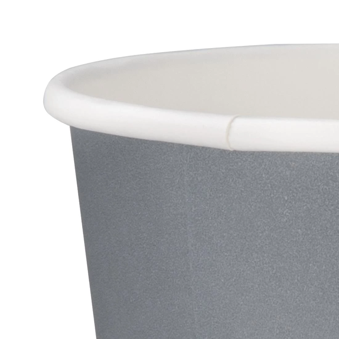 Hot Sale 🌟 Fiesta Recyclable Coffee Cups Single Wall Charcoal 340ml / 12oz (Pack Of 1000) ❤️ 4 Hot Sale 🌟 Fiesta Recyclable Coffee Cups Single Wall Charcoal 340ml / 12oz (Pack Of 1000) ❤️ - Image 4