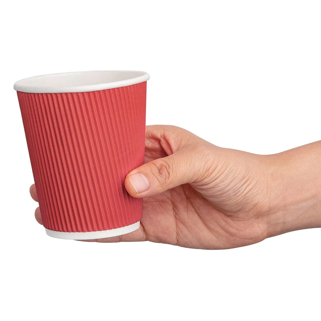 Top 10 ⌛ Fiesta Recyclable Coffee Cups Ripple Wall Red 225ml / 8oz ⌛ 3 Top 10 ⌛ Fiesta Recyclable Coffee Cups Ripple Wall Red 225ml / 8oz ⌛ - Image 3