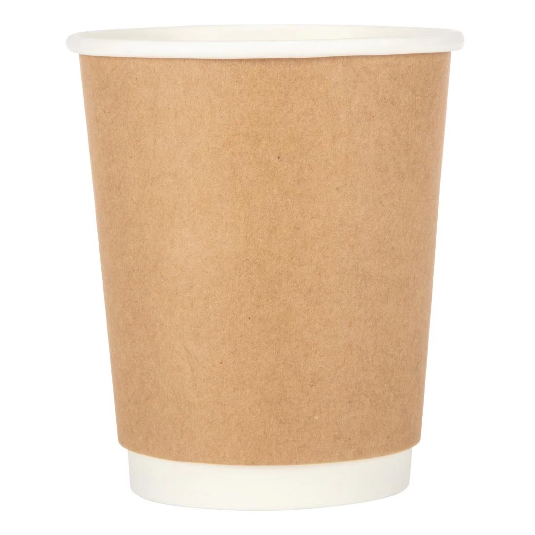 New 😍 Fiesta Recyclable Coffee Cups Double Wall Kraft 225ml / 8oz ✔️ 3 New 😍 Fiesta Recyclable Coffee Cups Double Wall Kraft 225ml / 8oz ✔️ - Image 3