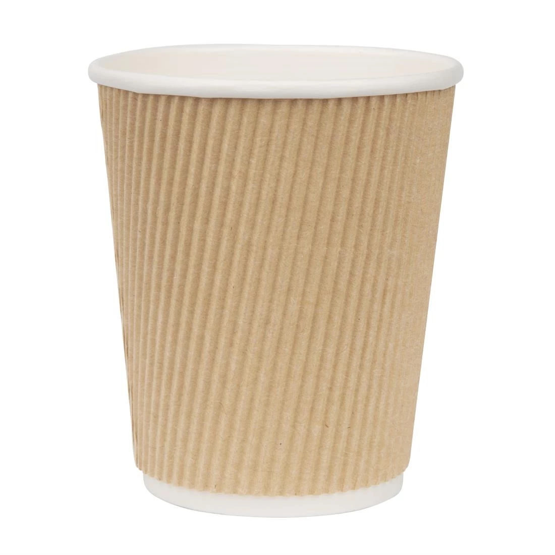 Best Sale 🛒 Fiesta Recyclable Coffee Cups Ripple Wall Kraft 225ml / 8oz 🛒 1 Best Sale 🛒 Fiesta Recyclable Coffee Cups Ripple Wall Kraft 225ml / 8oz 🛒