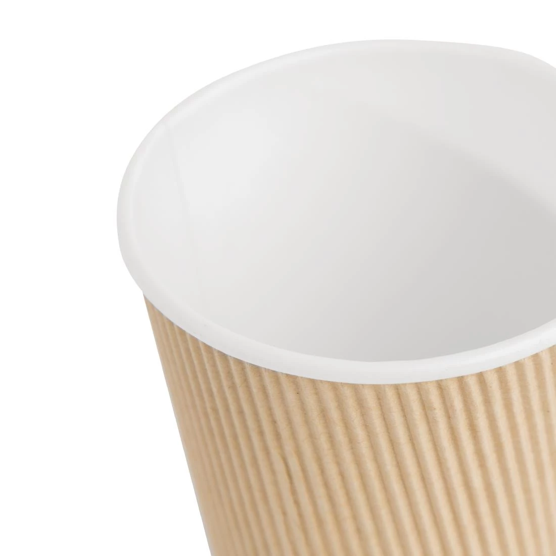Best Pirce 👏 Fiesta Recyclable Ripple Wall Takeaway Coffee Cups Kraft 340ml / 12oz 🔥 3 Best Pirce 👏 Fiesta Recyclable Ripple Wall Takeaway Coffee Cups Kraft 340ml / 12oz 🔥 - Image 3