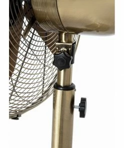 Hot Sale 🔥 Status 16" Oscillating Antique Brass Stand Fan 🌟 -Cleaning & Janitorial Supplies Shop gr390 new22 5094