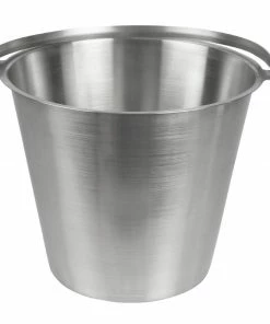 Promo 🌟 Jantex Stainless Steel Bucket 12Ltr 🔥 -Cleaning & Janitorial Supplies Shop j807 new22 3480