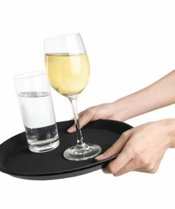 Outlet 🧨 Bulk Buy Pack Of 6 Olympia Kristallon Polypropylene Round Non-Slip Trays ✔️ -Cleaning & Janitorial Supplies Shop j845 antislipfibreglasstray5