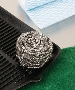 Discount ❤️ Jantex Stainless Steel Scourer 🤩 -Cleaning & Janitorial Supplies Shop j867 jantexstainlesssteelscrubber4