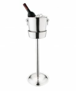 Cheap 🔥 Olympia Brushed Stainless Steel Wine And Champagne Bucket 😀 -Cleaning & Janitorial Supplies Shop k406 windandchampagnebucket5