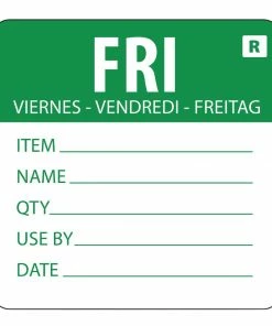 Coupon ⭐ Vogue Removable Day Of The Week Label Friday (Pack Of 500) 🎁