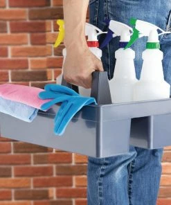 Flash Sale 😀 Jantex Carry Caddy 💯 -Cleaning & Janitorial Supplies Shop l382 carrycaddygrey6