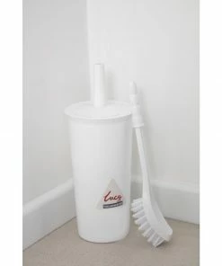 Best Sale 💯 Jantex Toilet Brush And Holder White ✨ -Cleaning & Janitorial Supplies Shop l569 new 5861