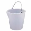Budget 🔥 Jantex Heavy Duty Plastic Bucket White 12Ltr 🌟
