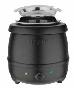 Discount 😀 Buffalo Black Soup Kettle ⌛ 6 Discount 😀 Buffalo Black Soup Kettle ⌛ -Cleaning & Janitorial Supplies Shop l715 blacksoupkettle2