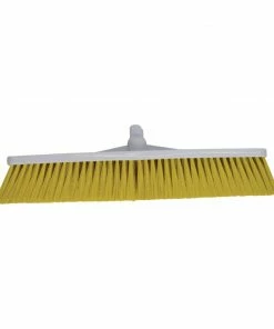 Outlet 🔥 Scot Young SYR Hygiene Broom Head Stiff Bristle Yellow 🎉