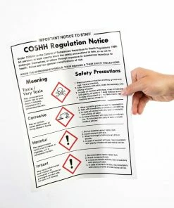 Buy 😀 Vogue COSHH Regulations Sign ✔️ 9 Buy 😀 Vogue COSHH Regulations Sign ✔️ -Cleaning & Janitorial Supplies Shop l903 coshhsign