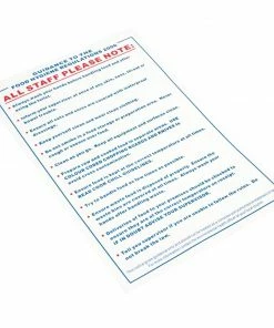 Best Pirce 🥰 Vogue Food Safety Act 2006 Guidance Sign 💯