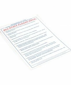 Best Pirce 🥰 Vogue Food Safety Act 2006 Guidance Sign 💯 5 Best Pirce 🥰 Vogue Food Safety Act 2006 Guidance Sign 💯 -Cleaning & Janitorial Supplies Shop l951 inpackaging