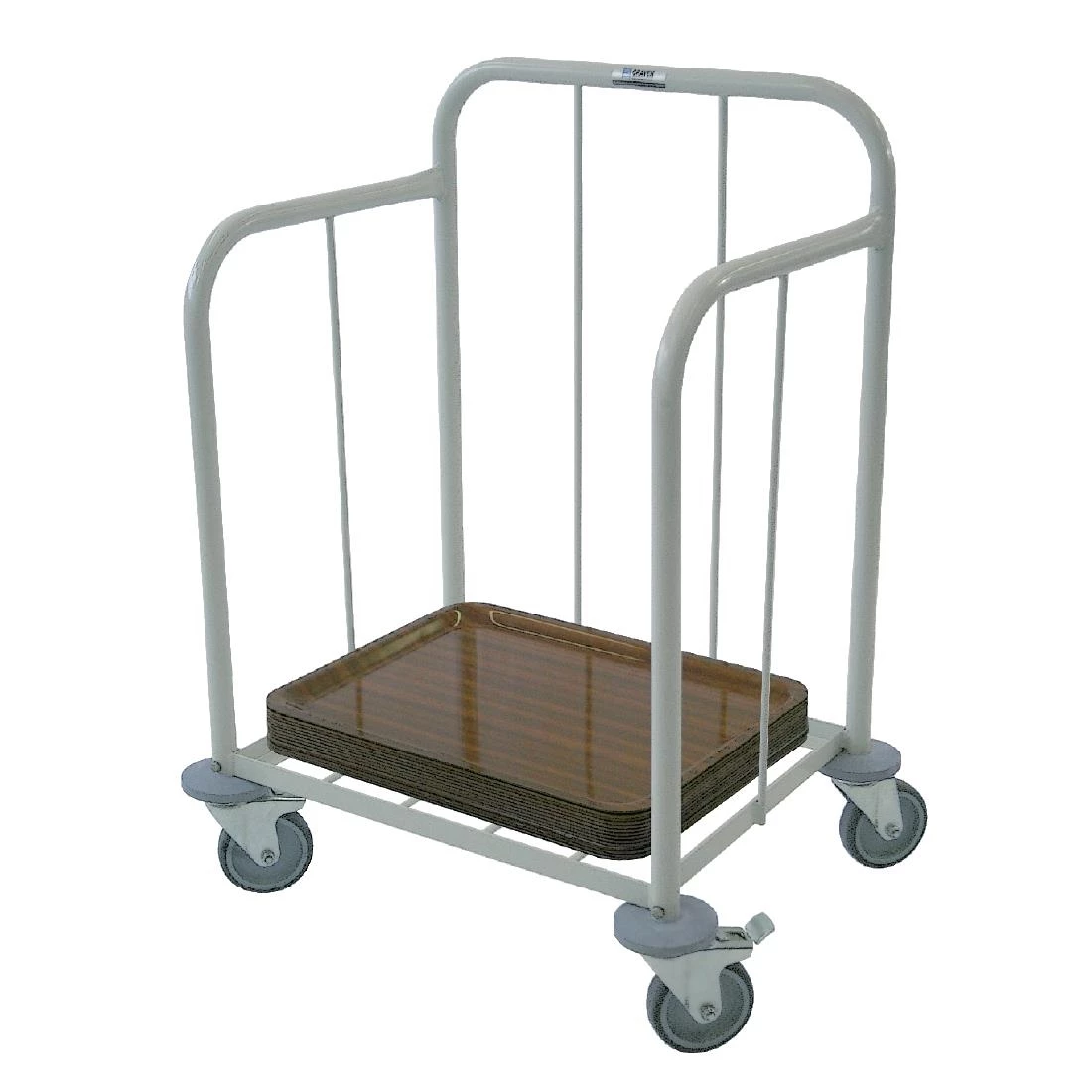 Budget 👍 Craven Steel Tray Stacking Trolley 🎁 1 Budget 👍 Craven Steel Tray Stacking Trolley 🎁