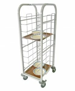 Deals 🎁 Craven Steel Self Clearing Trolley 10 Shelves 😀