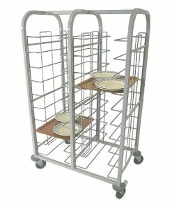 Cheapest 🥰 Craven Steel Self Clearing Trolley 20 Trays 😉
