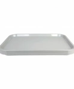 Outlet 👏 Olympia Kristallon Polypropylene Fast Food Tray Grey 💯 7 Outlet 👏 Olympia Kristallon Polypropylene Fast Food Tray Grey 💯 -Cleaning & Janitorial Supplies Shop p502 fasttraygrey3