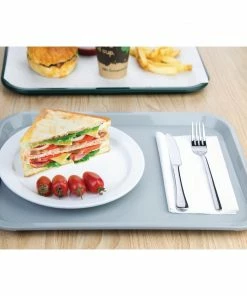 Outlet 👏 Olympia Kristallon Polypropylene Fast Food Tray Grey 💯 8 Outlet 👏 Olympia Kristallon Polypropylene Fast Food Tray Grey 💯 -Cleaning & Janitorial Supplies Shop p502 fasttraygrey4