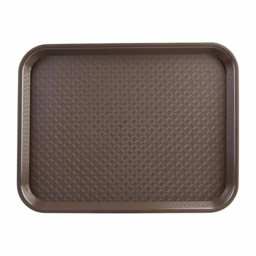 Budget 🧨 Olympia Kristallon Polypropylene Fast Food Tray Brown ✨ -Cleaning & Janitorial Supplies Shop p503 fasttraybrown1