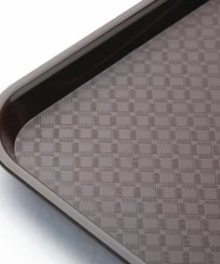 Budget 🧨 Olympia Kristallon Polypropylene Fast Food Tray Brown ✨ -Cleaning & Janitorial Supplies Shop p503 fasttraybrown2