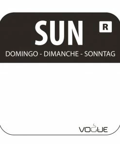 Wholesale 🎁 Special Offer - Vogue Days Of The Week Labels & Dispenser 🔥 -Cleaning & Janitorial Supplies Shop s154 0 sun web
