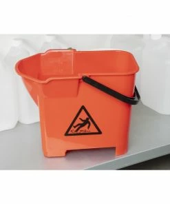 Deals 🎁 Jantex Colour Coded Mop Bucket Red 🤩